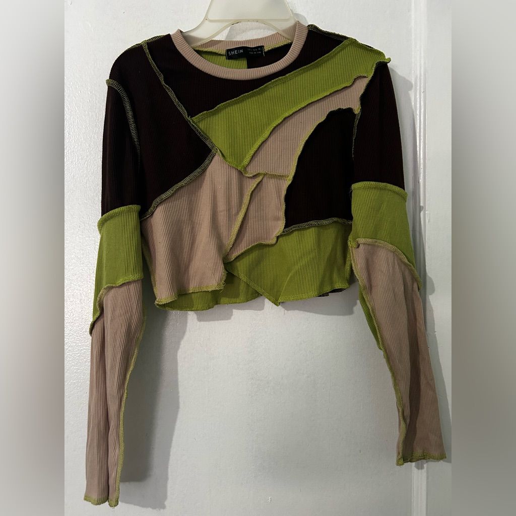 Patchwork Crop Top